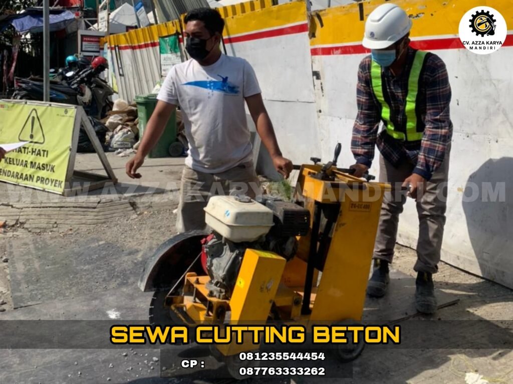 sewa beton cutter