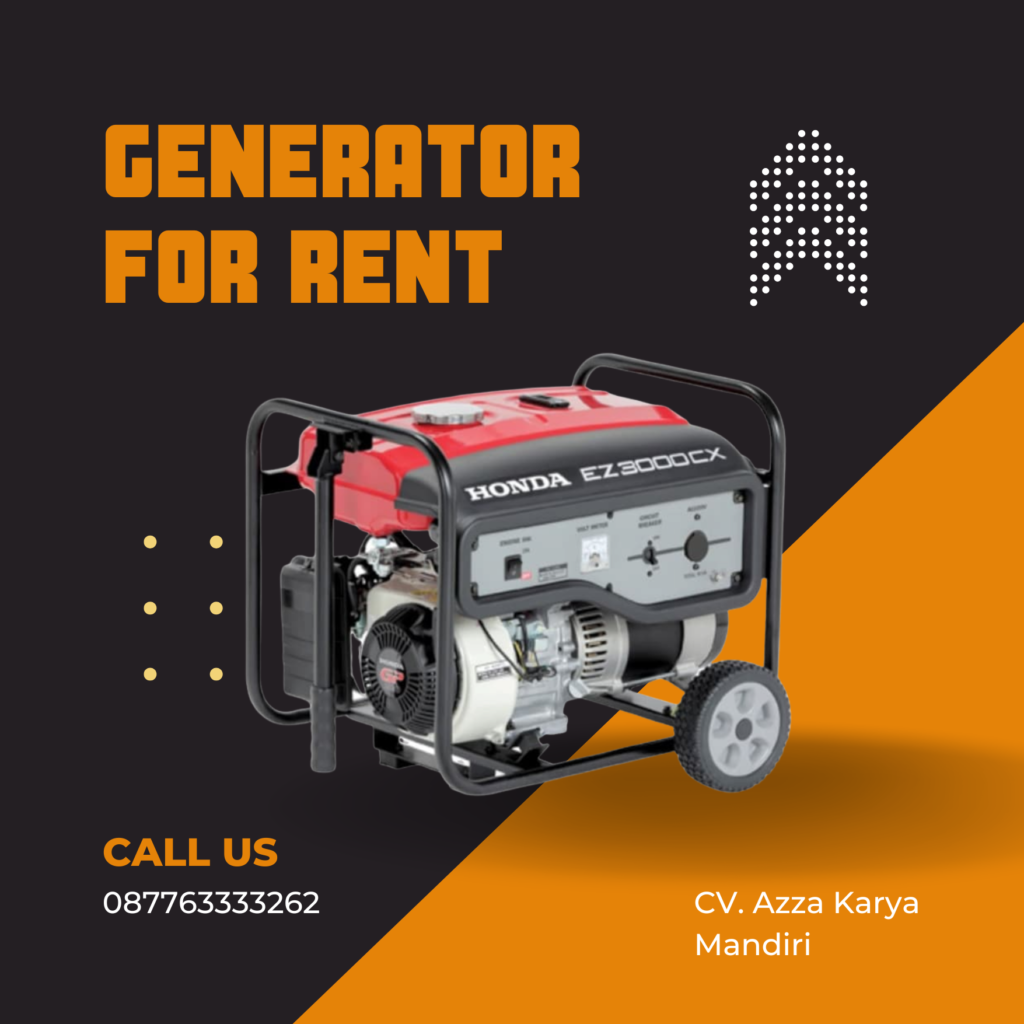 sewa generator sidoarjo